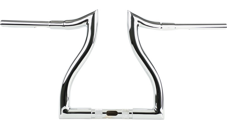 LA CHOPPERS Hammerhead Handlebar - 12" - Chrome