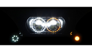 CUSTOM DYNAMICS TruBEAM® LED Headlamp Headlight - Chrome - FLTR