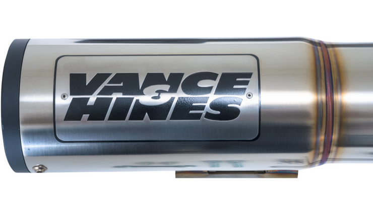 Vance & Hines Hi-Output RR Exhaust System - M8 - Brushed