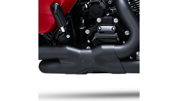 VANCE & HINES Power Duals Header System - Black - M8