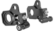 PERFORMANCE MACHINE (PM) Rear Axle Adjuster Kit - Black - Rear