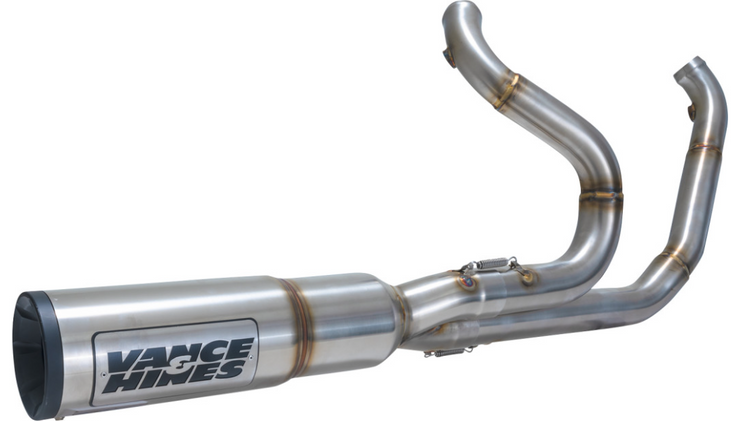 Vance & Hines Hi-Output RR Exhaust System - M8 - Brushed