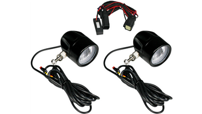 CUSTOM DYNAMICS ProBEAM® LED Halo Fog Lamps Light - SS8 - Black