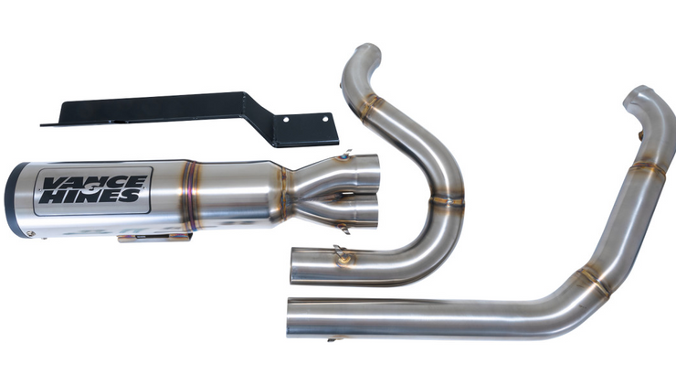 Vance & Hines Hi-Output RR Exhaust System - M8 - Brushed