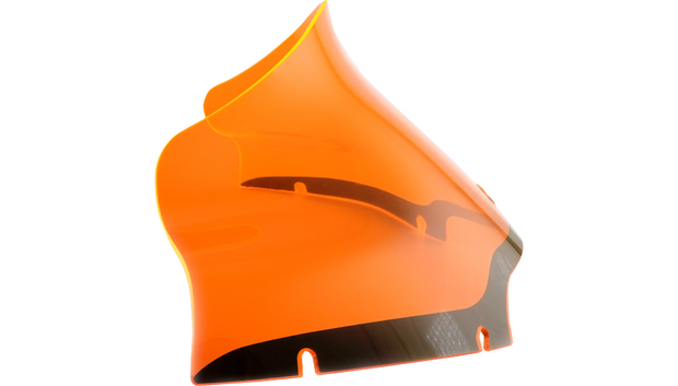 KLOCK WERKS Ice Kolor Flare™ Windshield - 9" - Orange Ice - Roadglide