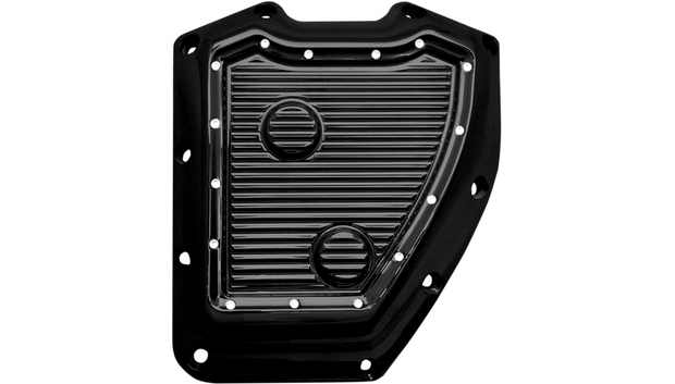 COVINGTONS Cam Cover Dimpled Black Cover - Twin Cam