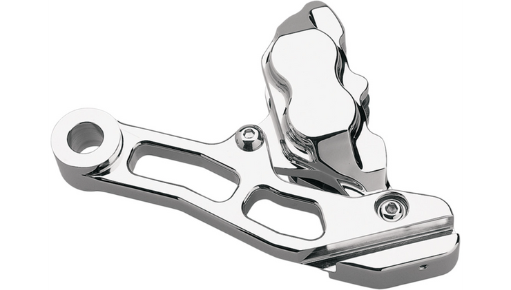 HAWG HALTERS Piston Brake Caliper 4-Piston Caliper - Rear - Chrome