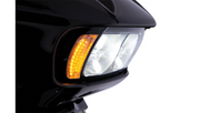 CIRO Fang® Headlight Bezels Headlight - Black - Roadglide