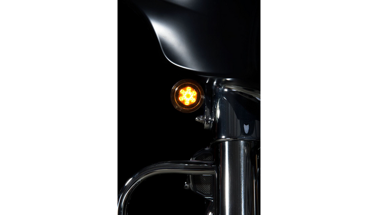 CUSTOM DYNAMICS ProBEAM® Amber/White Dynamic Ringz™ Turn Signals - JAE