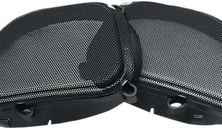 Hogtunes Replacement Speaker Grilles 1998-2013 Harley Davidson Roadglide