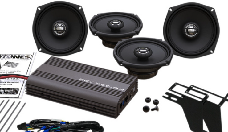 HOGTUNES 200-Watt Amplifier/4-Speaker Kit