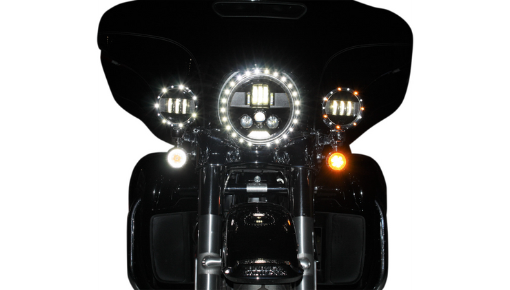 CUSTOM DYNAMICS 7" ProBeam® LED Headlamp - Black