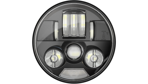 CUSTOM DYNAMICS 7" ProBEAM® LED Headlamp - Indian - Black