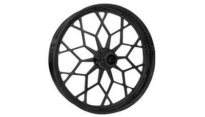 RC Components Wheel - Phenom - Front - Dual Disc w/ABS - Black - 21"x3.50" - FLH