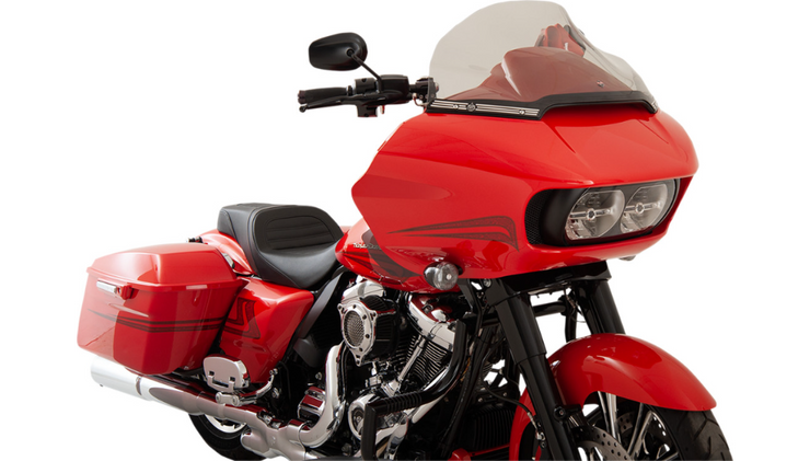 Klock Werks Sport Flare™ Windshield - Tinted - 14" - FLTR