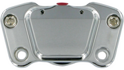 HAWG HALTERS Piston Brake Caliper 4-Piston Caliper - Front - Chrome