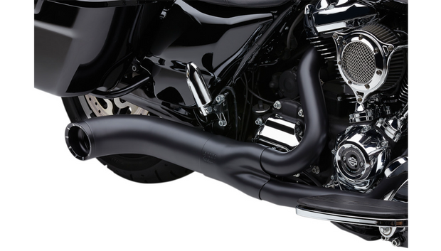 COBRA Turn Out 2-into-1 Exhaust System - Black - M8