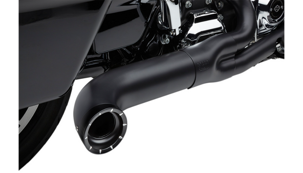 COBRA Turn Out 2-into-1 Exhaust System - Black - M8