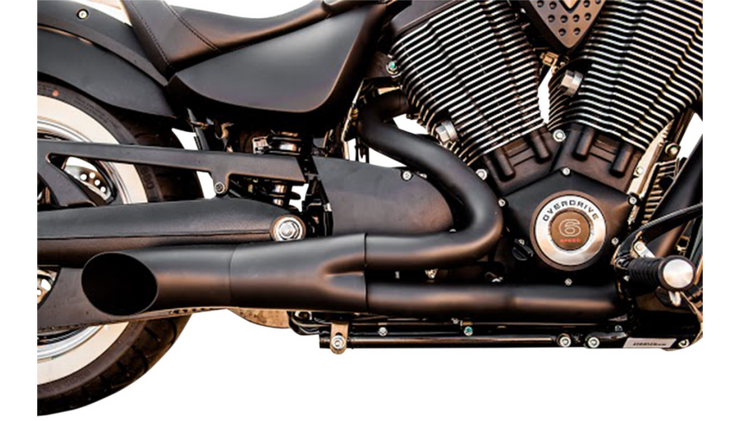 TRASK Hot Rod 2 1 Exhaust System Black Victory