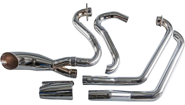 TRASK Hot Rod 2:1 Exhaust System - Chrome - Victory