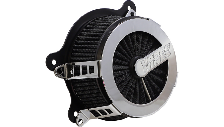 VANCE & HINES VO2 Cage Fighter Air Cleaner - Chrome