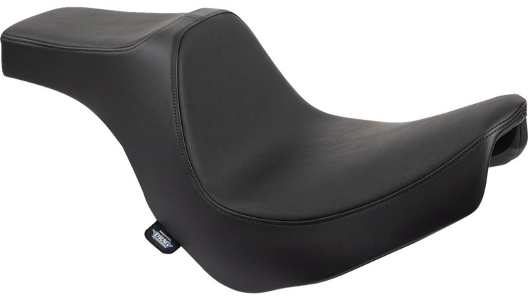 DRAG SPECIALTIES Predator III Seat - Smooth - Black - FL/FX '18-'22