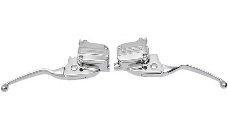 DRAG SPECIALTIES Brake/Clutch Lever Assembly Handlebar Controls - Chrome