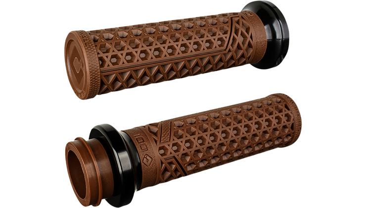 ODI Vans Harley Davidson Grips - Vans - TBW - Brown/Black