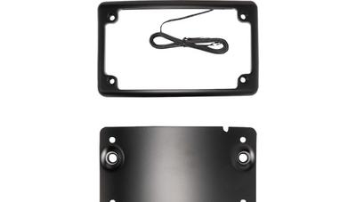 KODLIN Curved License Plate Kit License Plate Kit - Black