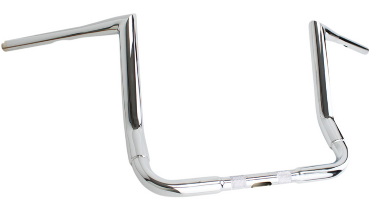 KHROME WERKS Buck-50 Handlebar Handlebar - FLH - 12" - Chrome