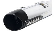 S&S CYCLE 4" Broadhead Slip-On Mufflers - Slash Cut - Chrome - Indian