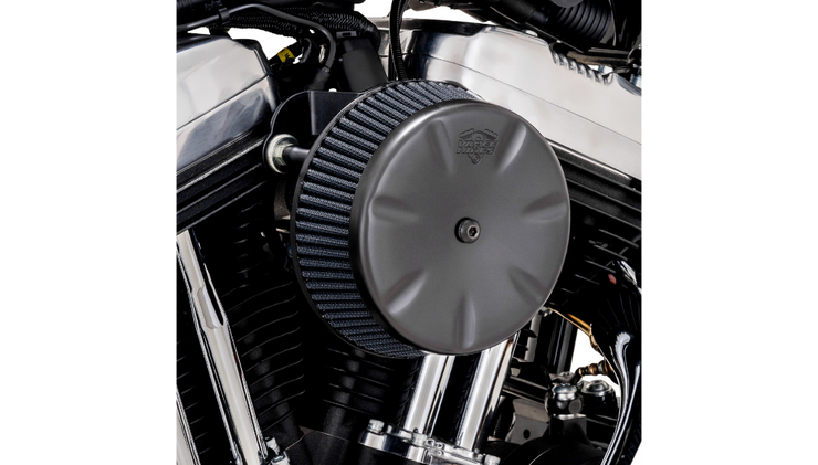 VANCE & HINES VO2 Eliminator Air Cleaner - Black - Twin Cam