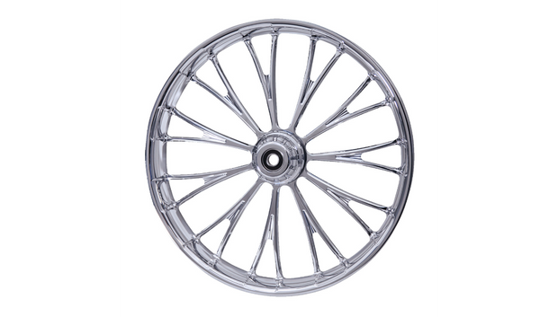 RC Components Wheel - Dynasty - Front - Dual Disc w/ABS - Chrome - 21"x3.50" - FLH