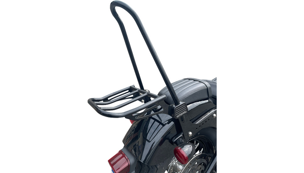 MOTHERWELL Luggage Rack for Tall One-Piece Sissy Bar - Gloss Black