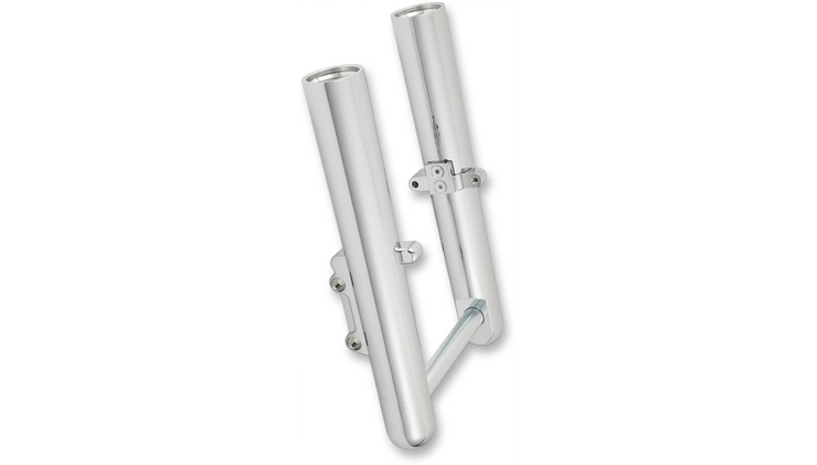 ARLEN NESS Dual-Disc Hot Legs Forks - Dual Disc - Smooth - Chrome - 49MM