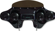HOPPE INDUSTRIES Quadzilla Fairing with Stereo Receiver Stereo Fairing - Handlebar Control - Road King