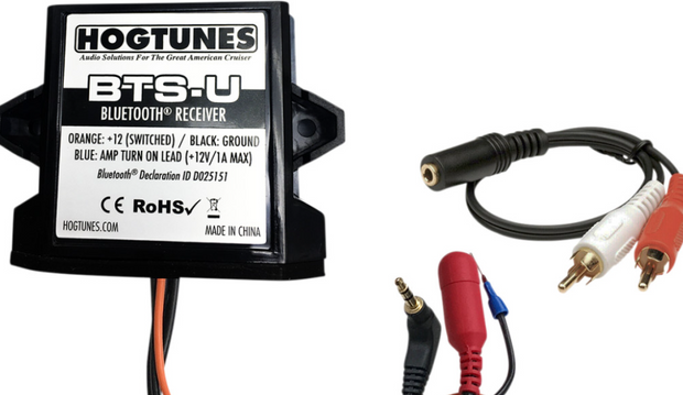 HOGTUNES Universal Bluetooth Receiver Aux