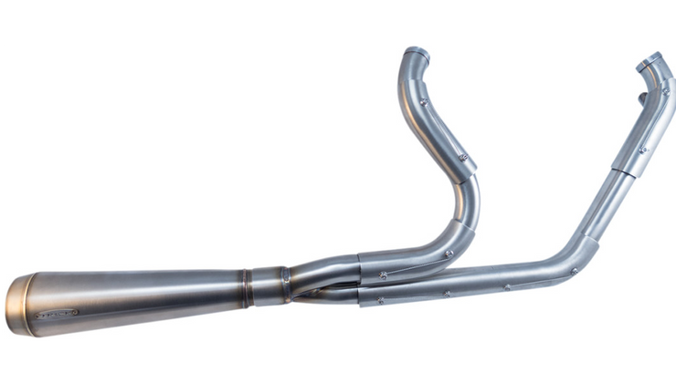 TRASK Assault 2:1 Exhaust System - Stainless Steel - '07-'17 Softail