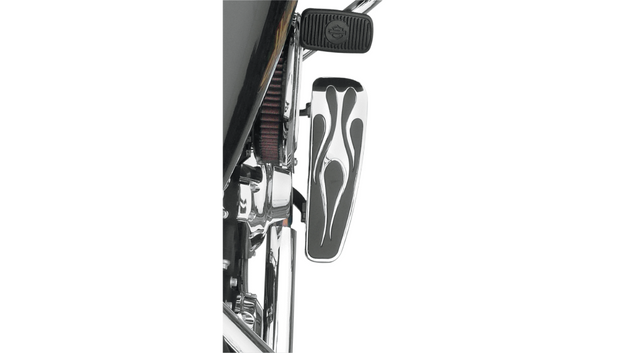 BARON Adjustable Rider Longboards Universal Floorboards - Long - Flame