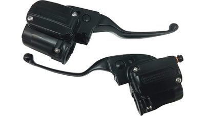 DRAG SPECIALTIES Handlebar Control Kit - Hydraulic Controls - '17 - '20 FLTR - Black