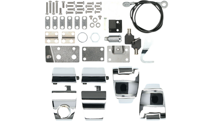 SADDLE TRAMP Tour Pak Latch Kit with Hardware