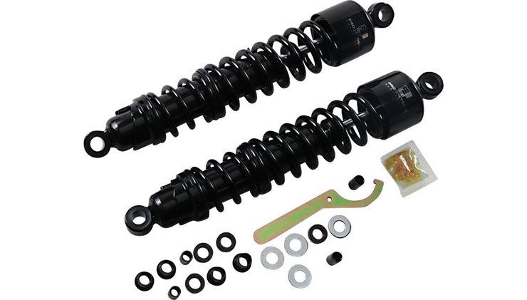 PROGRESSIVE SUSPENSION 413 Series Shocks - Black - Heavy Duty - 15"