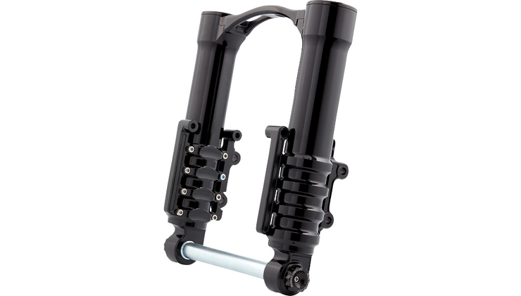 ARLEN NESS Method No Flex Fork Legs - Black - For Factory Brake Caliper - 49MM