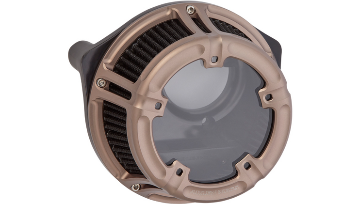 ARLEN NESS Method™ Clear Series Air Cleaner - Titanium - Twin Cam