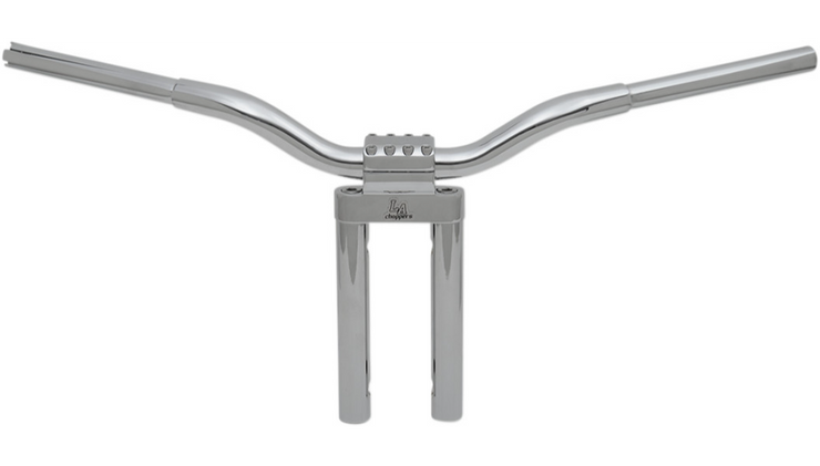 LA CHOPPERS Kage Fighter-T Handlebar - 12" - Chrome