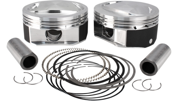 S&S CYCLE High Compression Piston Kit - Twin Cam
