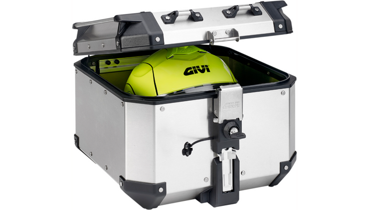 GIVI Trekker Outback 42 Liter Top Case - Silver