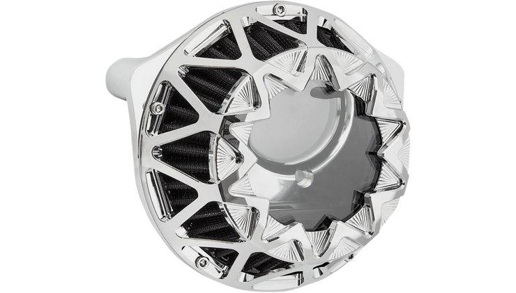 ARLEN NESS Crossfire Air Cleaner - Chrome- M8