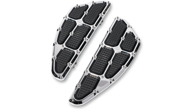 RSD Traction Floorboards Traction Driver Floorboard - Chrome