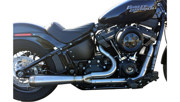 TRASK Assault 2:1 Exhaust System - Stainless - Softail